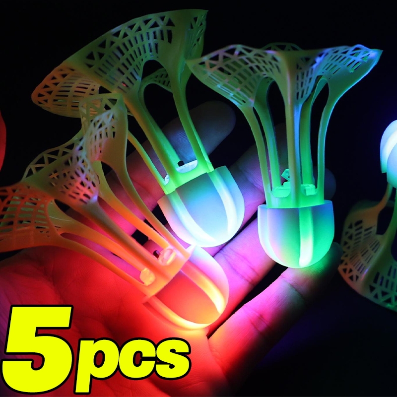 Badminton League - Windproof Luminous Badminton Shuttlecock for Night