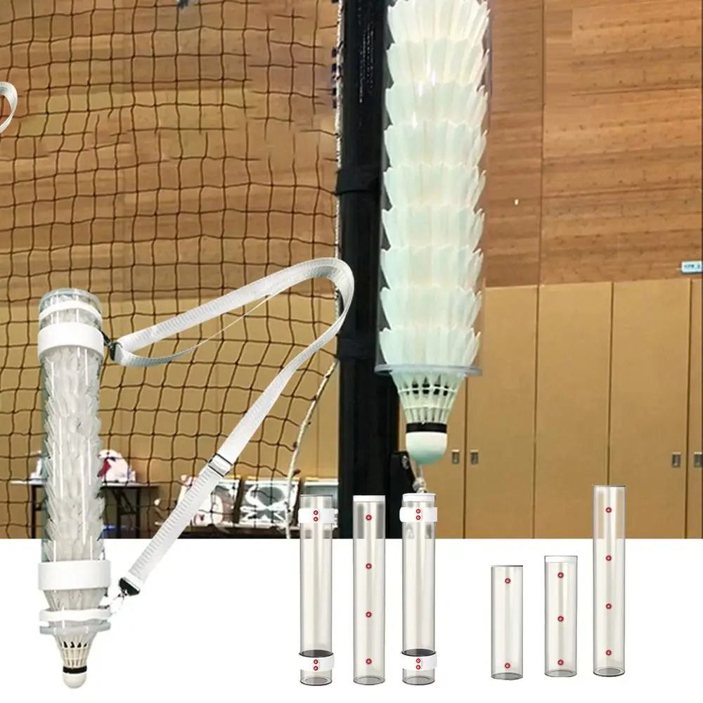Badminton World - Magnetic Tube Badminton Cylinder Shuttlecocks Storage