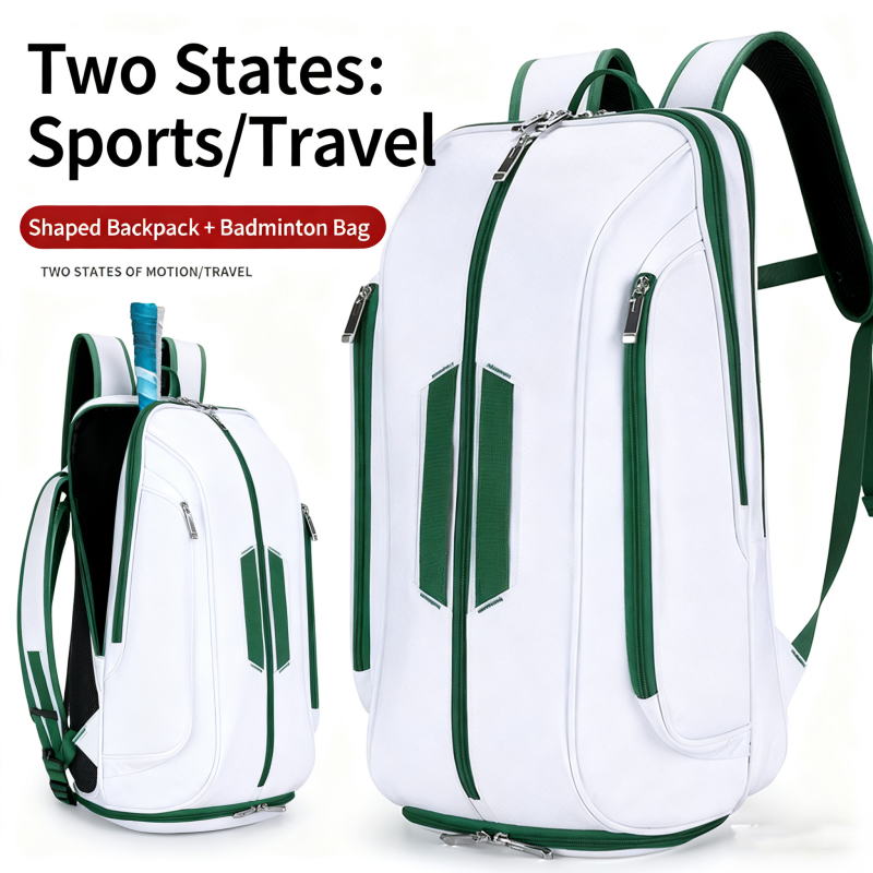Badminton World - Tennis Backpack For Sport Convertible Padel