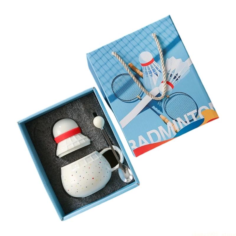 QX2E Elegant 370ml Ceramic Cof - Badminton Cup 리뷰 및 가격