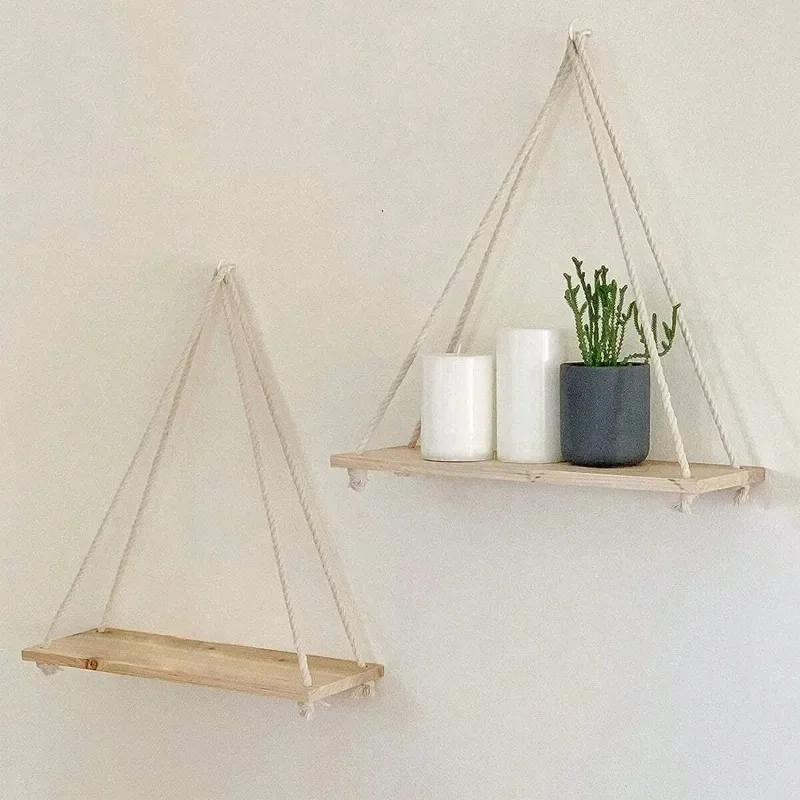 1PC Wooden Swing Hanging Hemp  - Badminton Live 리뷰 및 가격