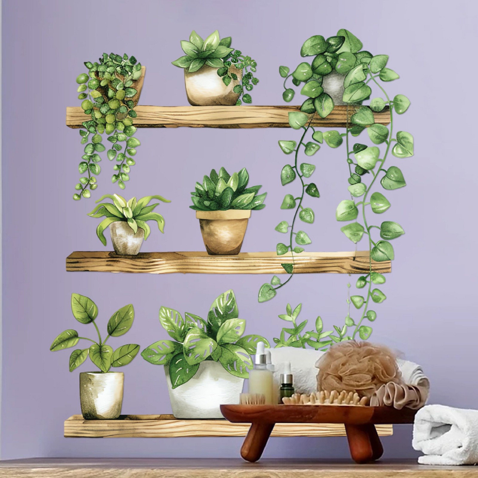 1pc Green Plant Potted Cute Ca - Badminton Live 리뷰 및 가격