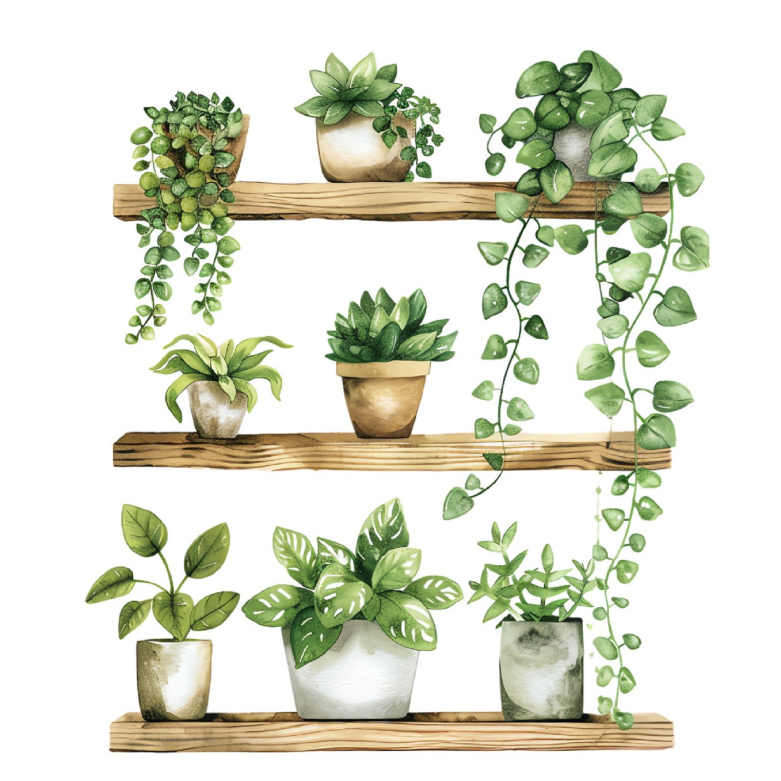 1pc Green Plant Potted Cute Ca - Badminton Live 리뷰 및 가격