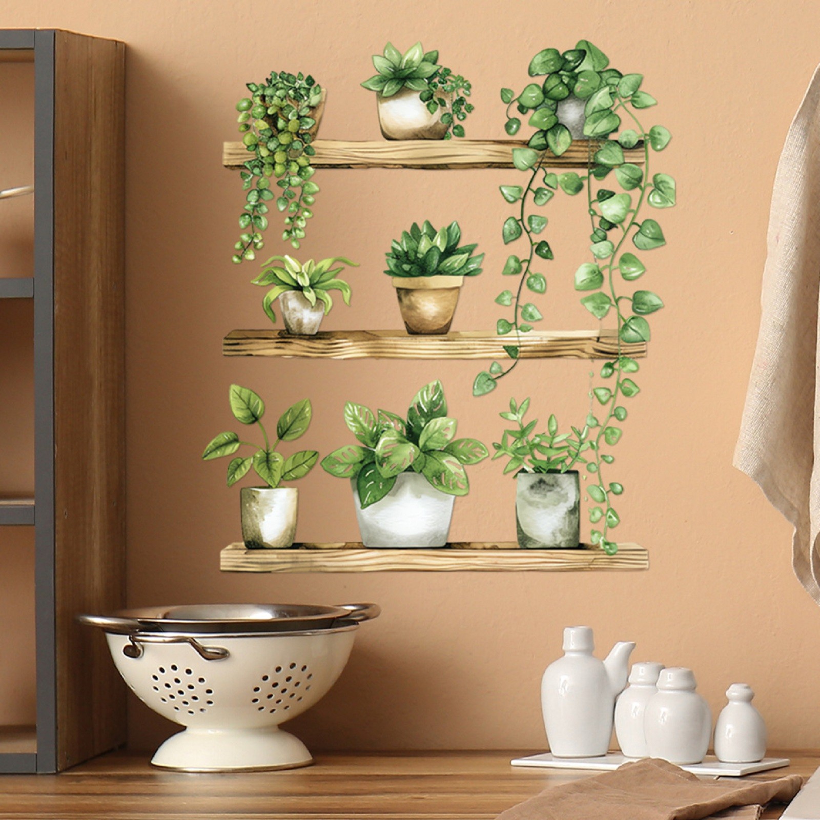 1pc Green Plant Potted Cute Ca - Badminton Live 리뷰 및 가격