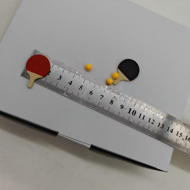1Set Dollhouse Miniature Ping  - Badminton League 리뷰 및 가격