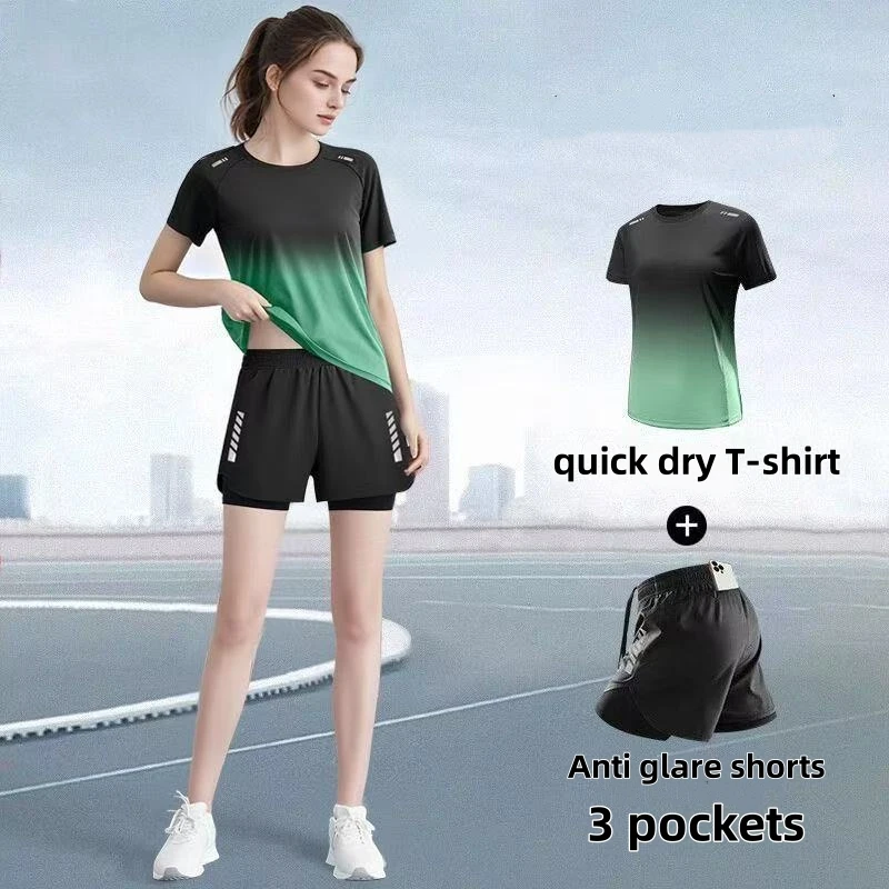 Women's sportswear set, runnin - Badminton Outfit 리뷰 및 가격