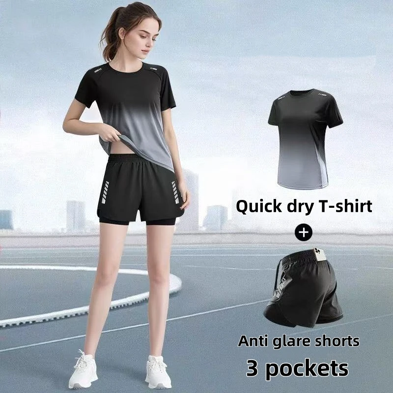 Women's sportswear set, runnin - Badminton Outfit 리뷰 및 가격