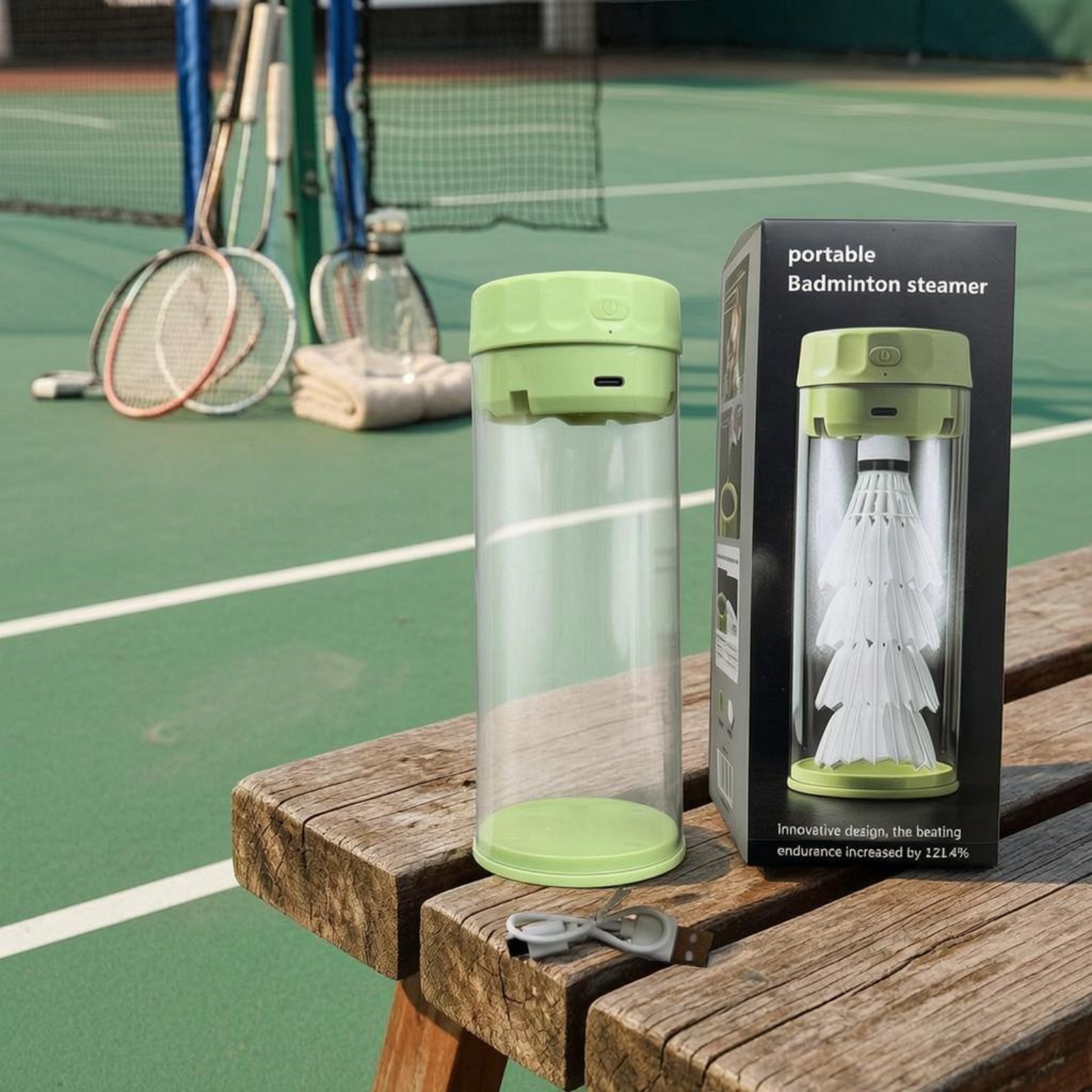 Badminton Shuttlecock Steamer  - Badminton Materi 리뷰 및 가격