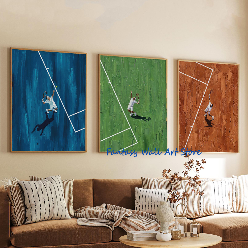 Tennis Poster World Champion T - Badminton League 리뷰 및 가격