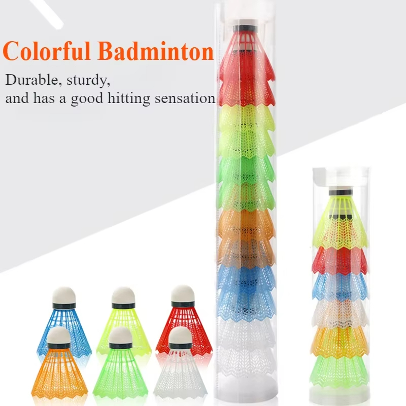 12 Pcs/Set Colorful Shuttlecoc - Badminton League 리뷰 및 가격