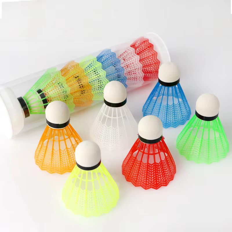 12 Pcs/Set Colorful Shuttlecoc - Badminton League 리뷰 및 가격