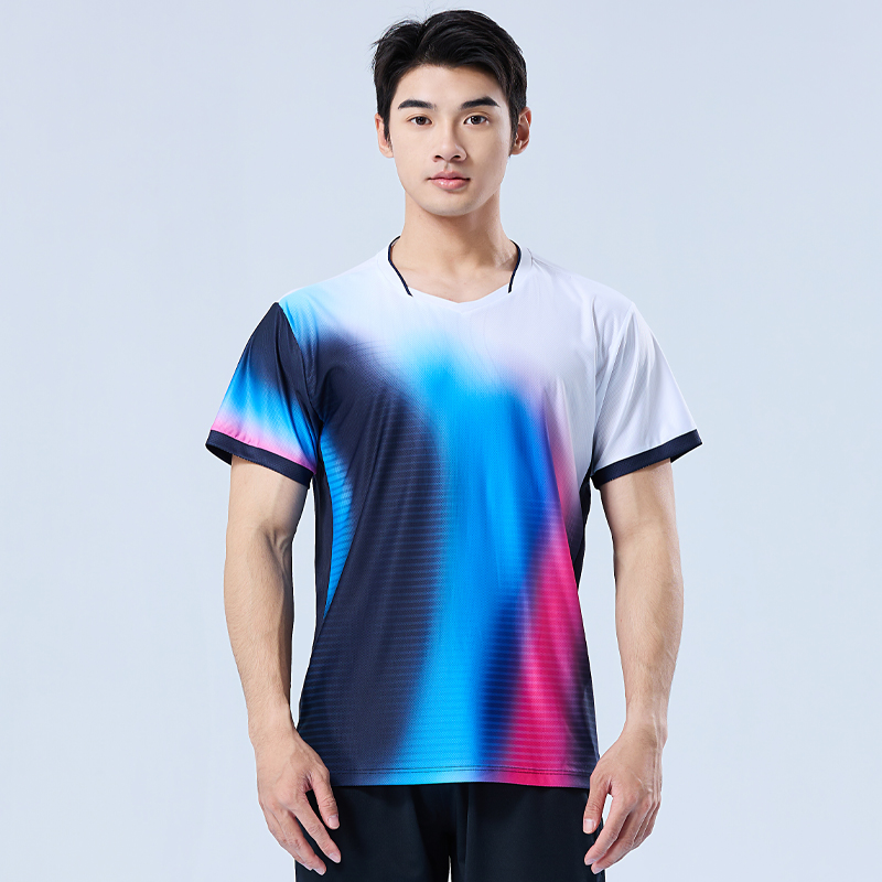 Men New Badminton Shirts Runni - Badminton Materi 리뷰 및 가격