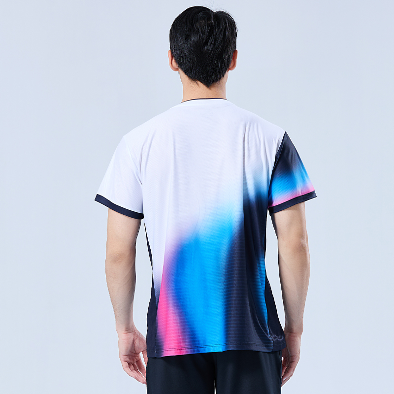 Men New Badminton Shirts Runni - Badminton Materi 리뷰 및 가격