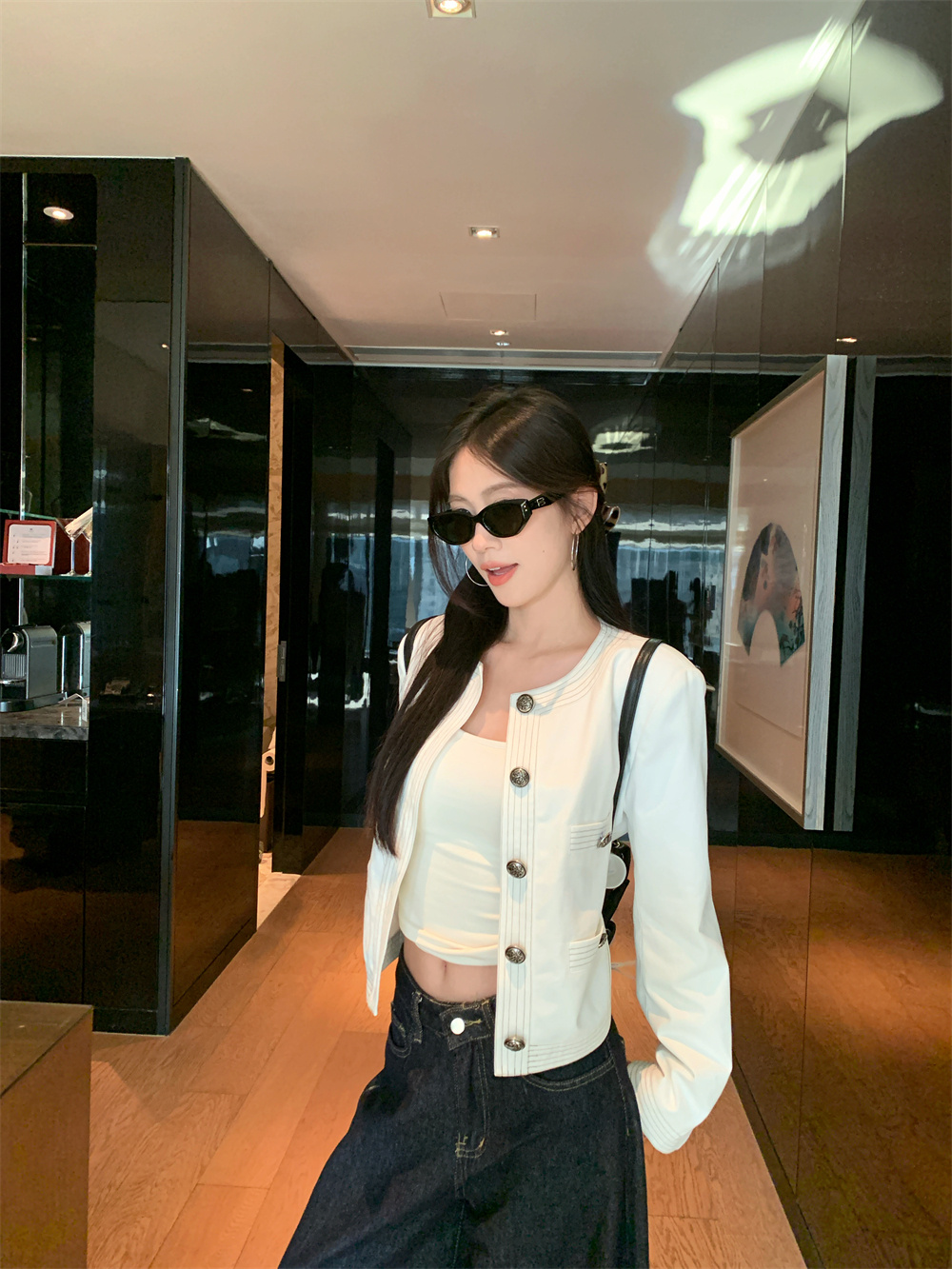 Tweed Jacket English Style Wom - Badminton In English 리뷰 및 가격