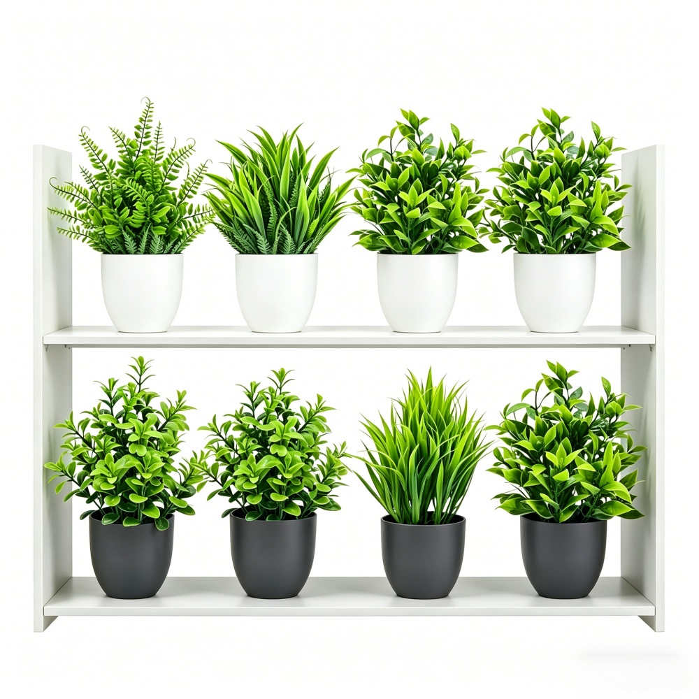 4pcs/set Mini Artificial Plant - Badminton Live 리뷰 및 가격