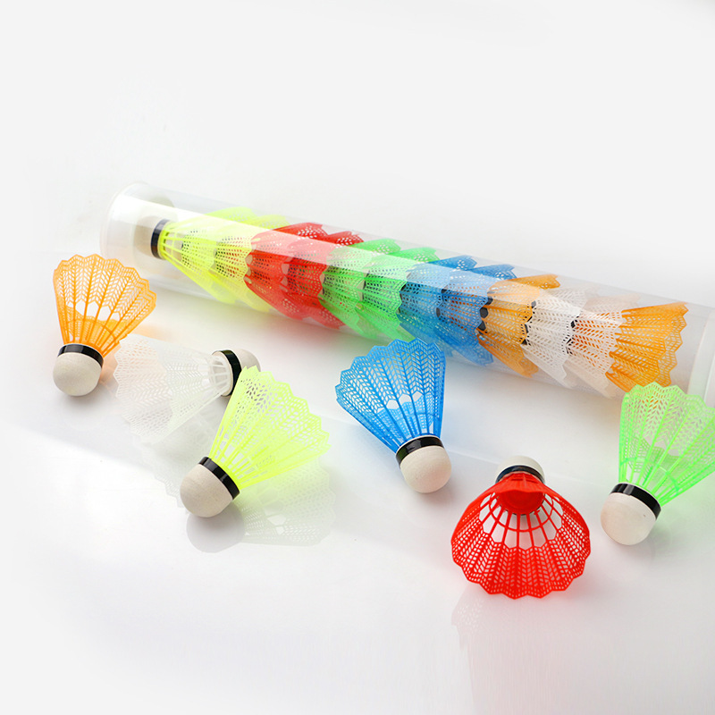 12 Pcs/Set Colorful Shuttlecoc - Badminton League 리뷰 및 가격