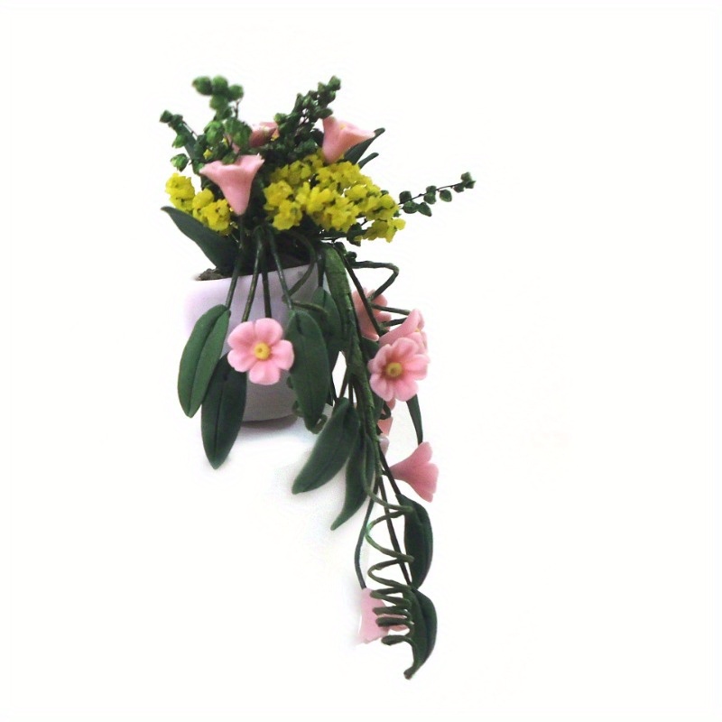 Mini Clay Flower White Wall Ha - Badminton Live 리뷰 및 가격