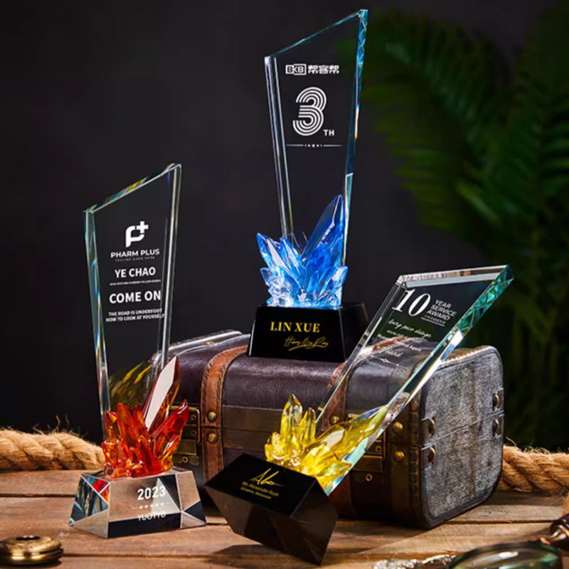 Customizable Crystal Glass Tro - Badminton Cup 리뷰 및 가격